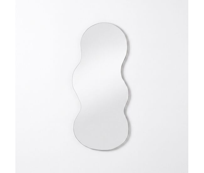 Espejo de pared waves metal 100x50cm