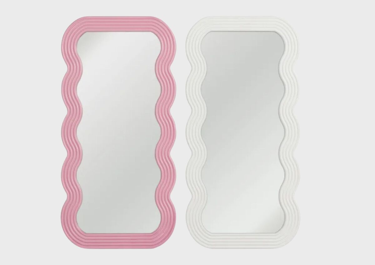 Espejo de pared JOSIE MDF 60x30cm colores surtidos