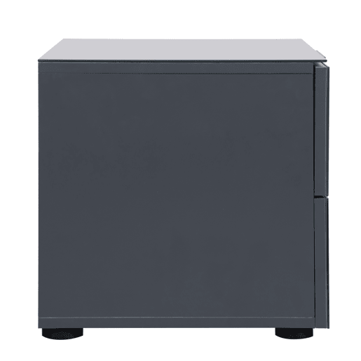 Mesa de cabeceira VELISSE acabamento alto brilho Mesa de cabeceira VELISSE acabamento alto brilho