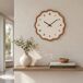 Reloj de pared COTAGGE 35cm en MDF Reloj de pared COTAGGE 35cm en MDF Marrón
