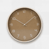 Relógio de parede MID BROWN 30cm plástico castanho