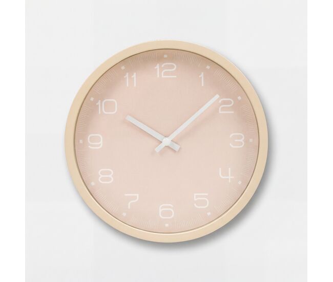 Reloj de pared peach 20cm plástico