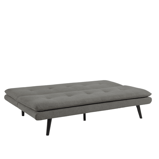 Sofá cama 3 lugares BIBU cor cinza escuro