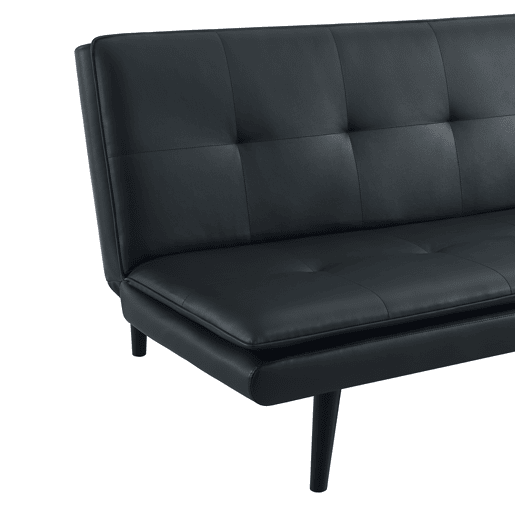 Sofá cama 3 lugares BIBU cor preto
