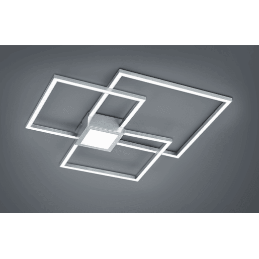Plafon LED HYDRA 38w 65,5cm prata Plafon LED HYDRA 38w 65,5cm prata