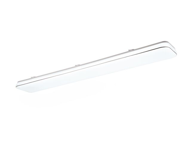 Plafón blanca led 46w 120x17cm blanco