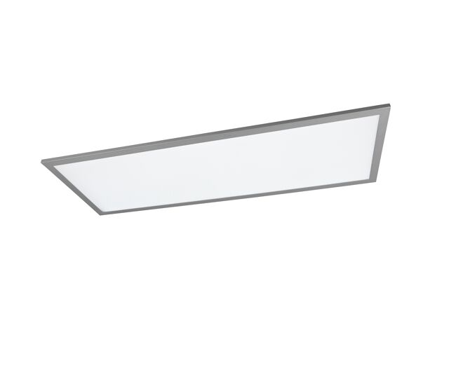 Plafón gamma led 33,5w 80x29,5cm plata