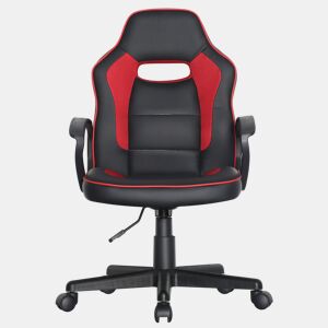 Cadeira gaming YF-0556R cor preto e vermelho