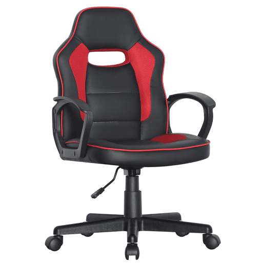 Cadeira gaming YF-0556R cor preto e vermelho