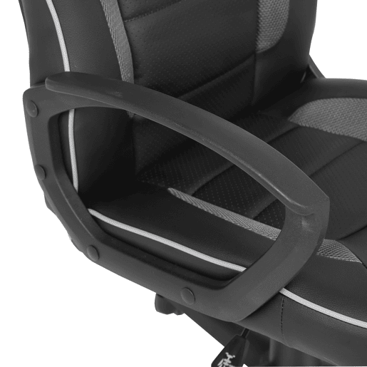 Cadeira gaming YF-0556G cor preto e cinza