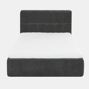 Cama completa enrolado 160x200cm ALL IN ONE cinza