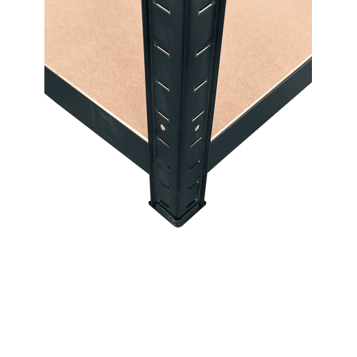 Estante AMY 90x180x40cm com 5 prateleiras preto