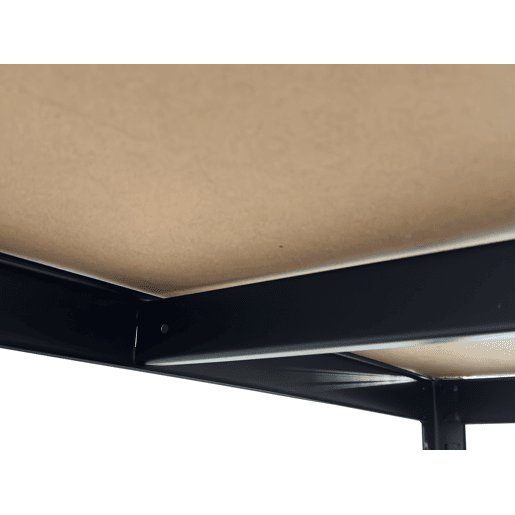 Estante AMY 90x180x40cm com 5 prateleiras preto