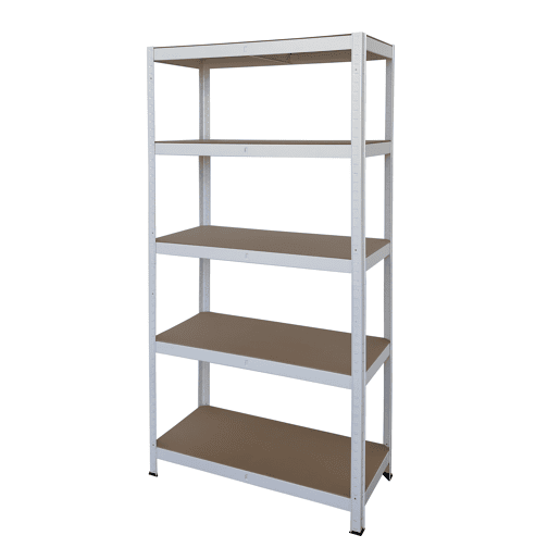 Estante AMY 90x180x40cm com 5 prateleiras branco