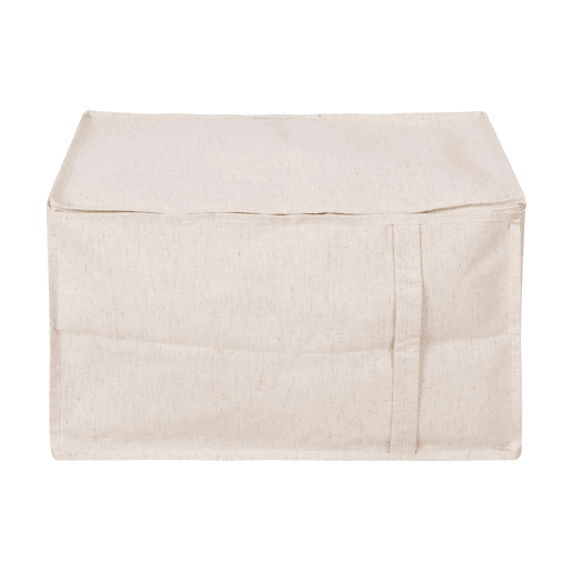 Saco de arrumação ORDENACION 50x33x30cm cor linho