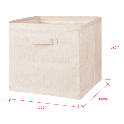 Cesta ORDENACION 35x35x32cm cor linho Cesta ORDENACION 35x35x32cm cor linho