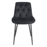 Conjunto de 2 cadeiras DIANA preto