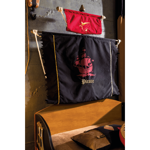 Cama pirata HOOK 90x190cm castanho