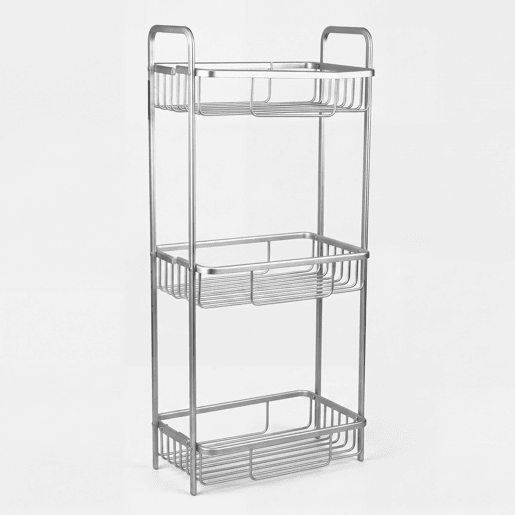 Estante de casa de banho ALLUMA 3 prateleiras 68x18x25cm