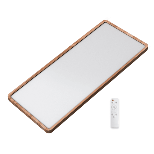 Plafon VOQUI LED 36W 6000K 30x60cm castanho
