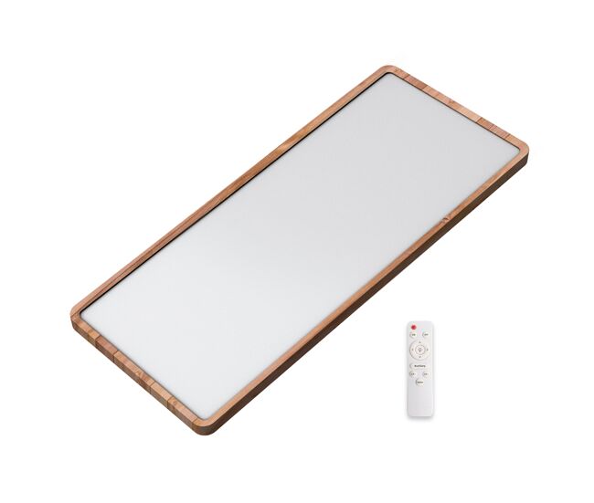Plafón voqui led 36w 6000k marrón 30x60cm
