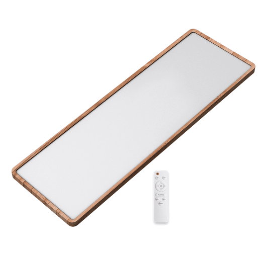 Plafon VOQUI LED 45W 6000K 30x90cm castanho