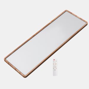 Plafon VOQUI LED 45W 6000K 30x90cm castanho