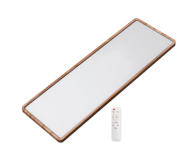 Plafón voqui led 45w 6000k marrón 30x90cm