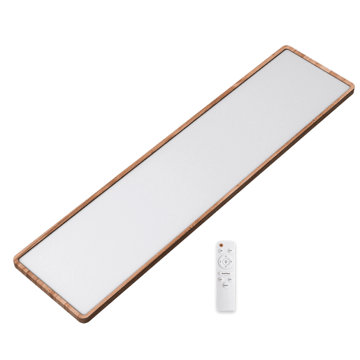 Plafon VOQUI LED 45W 6000K 30x120cm castanho