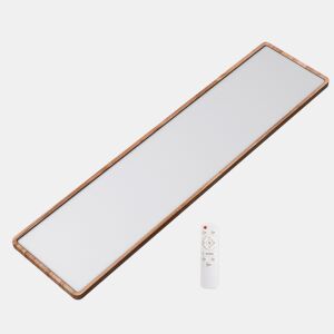 Plafon VOQUI LED 45W 6000K 30x120cm castanho