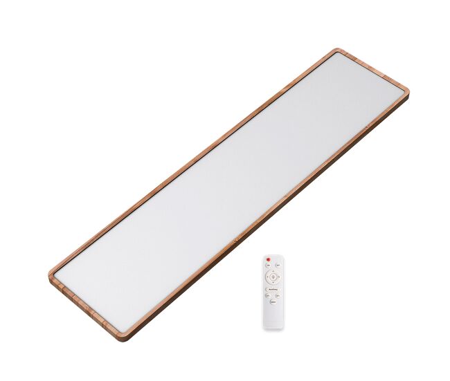 Plafón voqui led 45w 6000k marrón 30x120cm