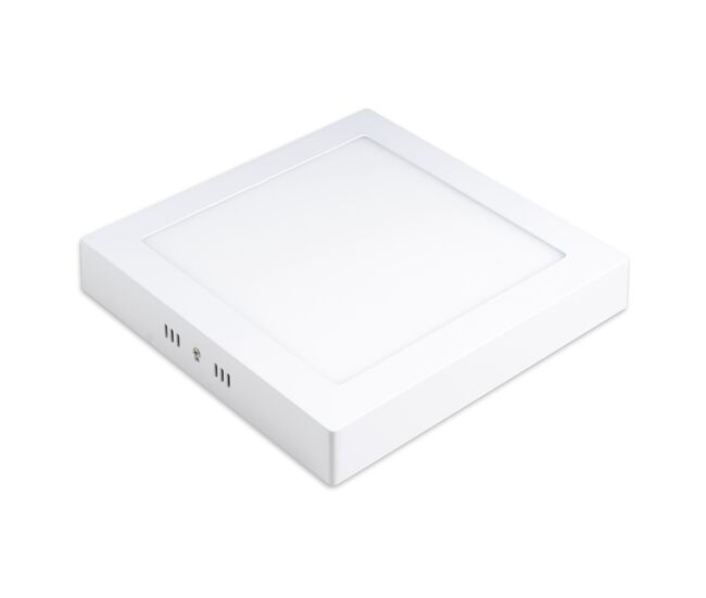 Plafón cct led 20w 6000k 22cm cuadrado