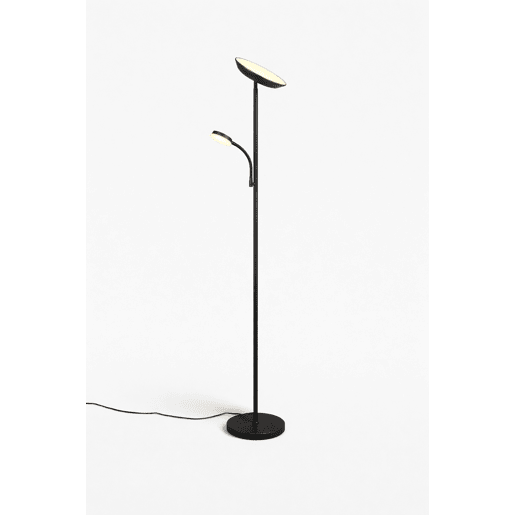 Candeeiro de pé SPECTRE LED 17W 6500K 178x25x25cm preto