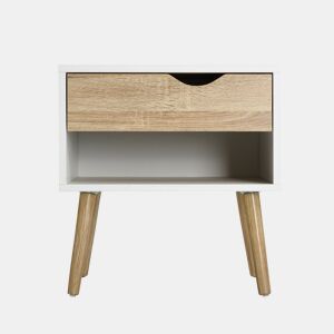 Mesa de cabeceira VIXEN com 1 gaveta
