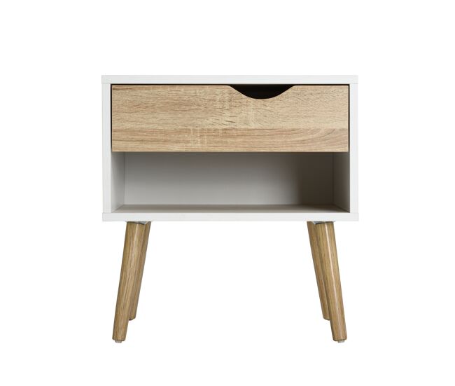Mesita de noche vixen con 1 cajón