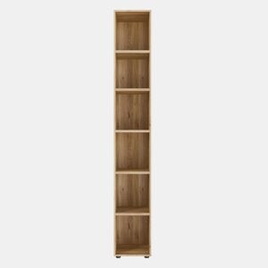 Estante de 6 compartimentos 34,7x230,1cm para livraria HARMONIA
