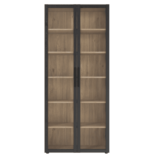 Vitrine 2 portas para estante HARMONIA