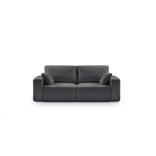Sofá 3 lugares 194cm ROUND cor antracite Sofá 3 lugares 194cm ROUND cor antracite