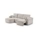Chaise longue 294cm ROUND Chaise longue 294cm ROUND Beige