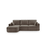 Chaise longue esquerda 294cm ROUND cor vison