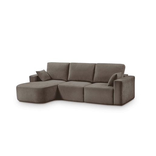 Chaise longue esquerda 294cm ROUND cor vison