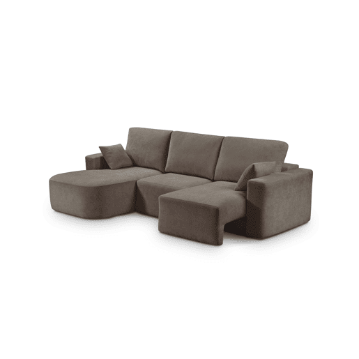 Chaise longue esquerda 294cm ROUND cor vison