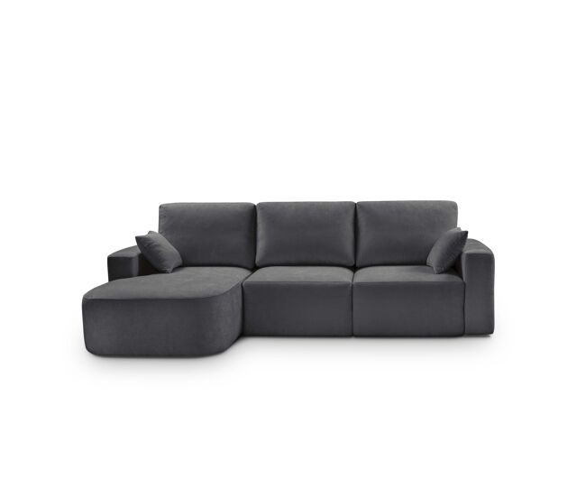 Chaise longue izquierda 294cm round color antracita