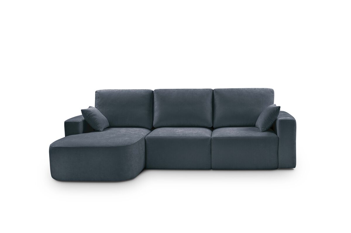 Chaise longue izquierda 294cm round color azul