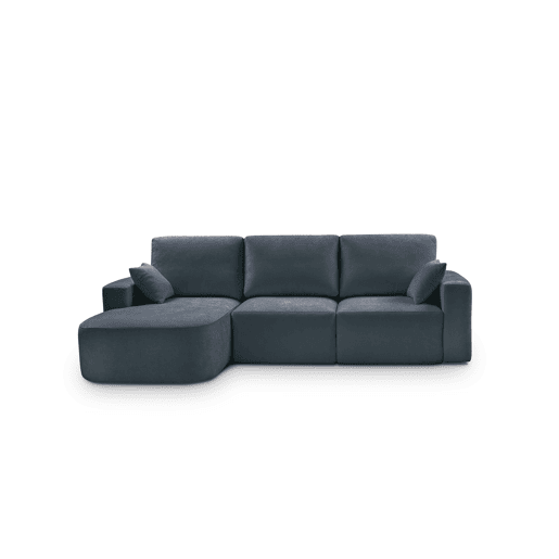 Chaise longue esquerda 294cm ROUND cor azul