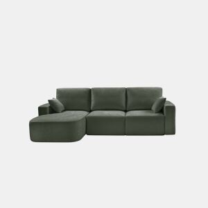 Chaise longue esquerda 294cm ROUND cor verde