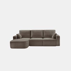 Chaise longue esquerda 234cm ROUND cor vison