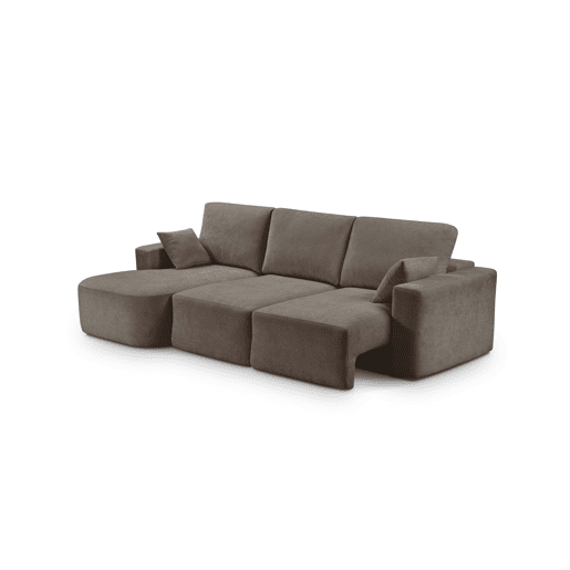 Chaise longue esquerda 234cm ROUND cor vison