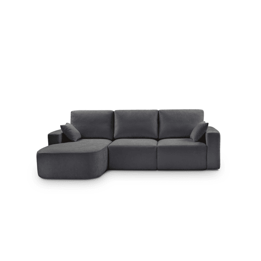 Chaise longue esquerda 234cm ROUND cor antracite Chaise longue esquerda 234cm ROUND cor antracite