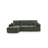 Chaise longue esquerda 234cm ROUND cor verde